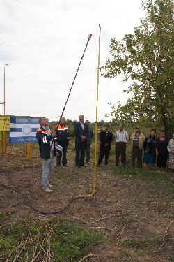 В пос. Новоникольское Шарлыкского района пришел природный газ.