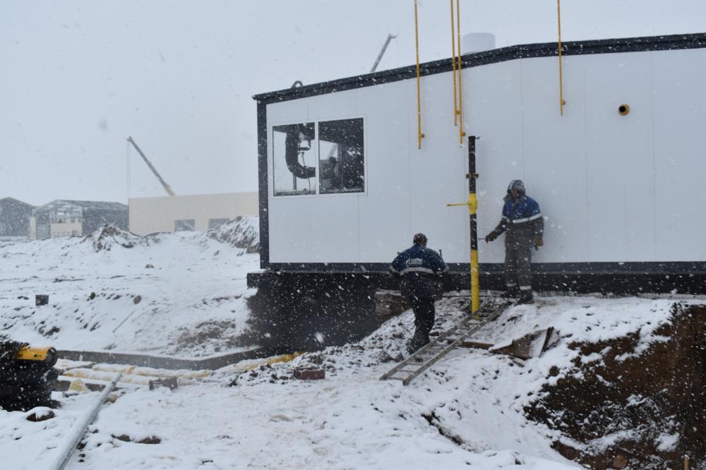 В Оренбуржье завершено строительство газопровода к зданию новой областной инфекционной больницы  